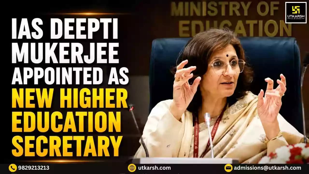 IAS Deepti Gaur Mukerjee Appointed As India’s New Higher Education Secretary