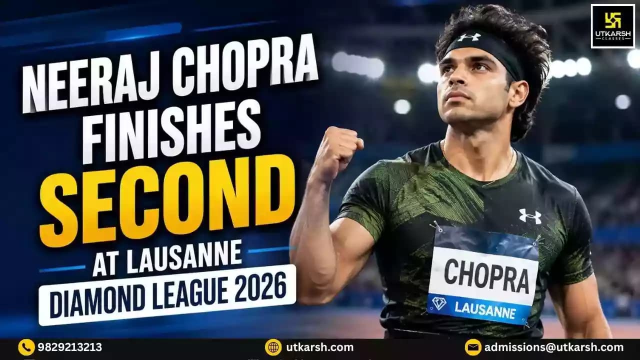 Neeraj Chopra Finishes Second at the Lausanne Diamond League 2026