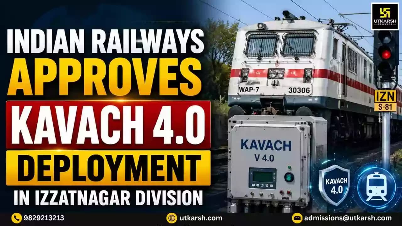Indian Railways Approves Kavach Version 4.0 Deployment in Izzatnagar Division