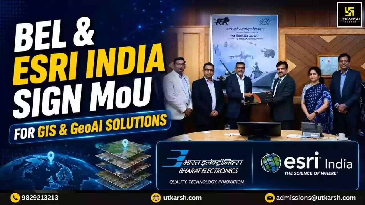 Bharat Electronics Limited and Esri India sign MoU to develop GIS, GeoAI solutions