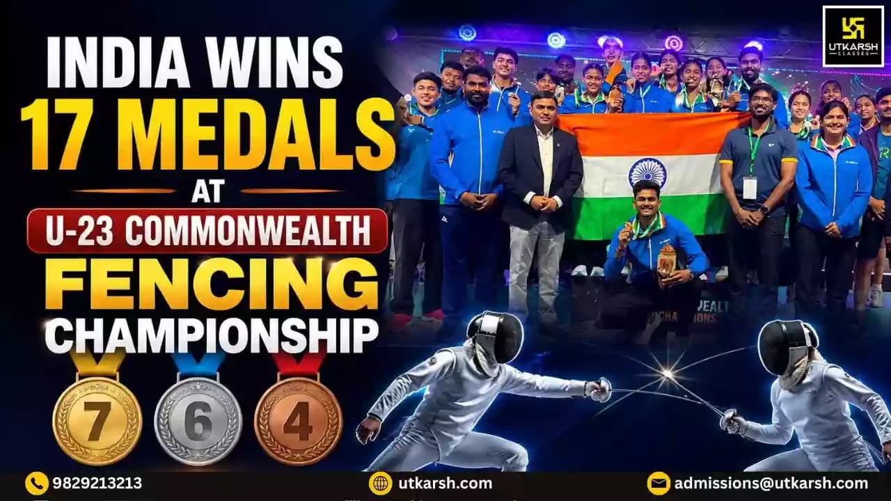 India wins 17 medals at U-23 Commonwealth Fencing Championship