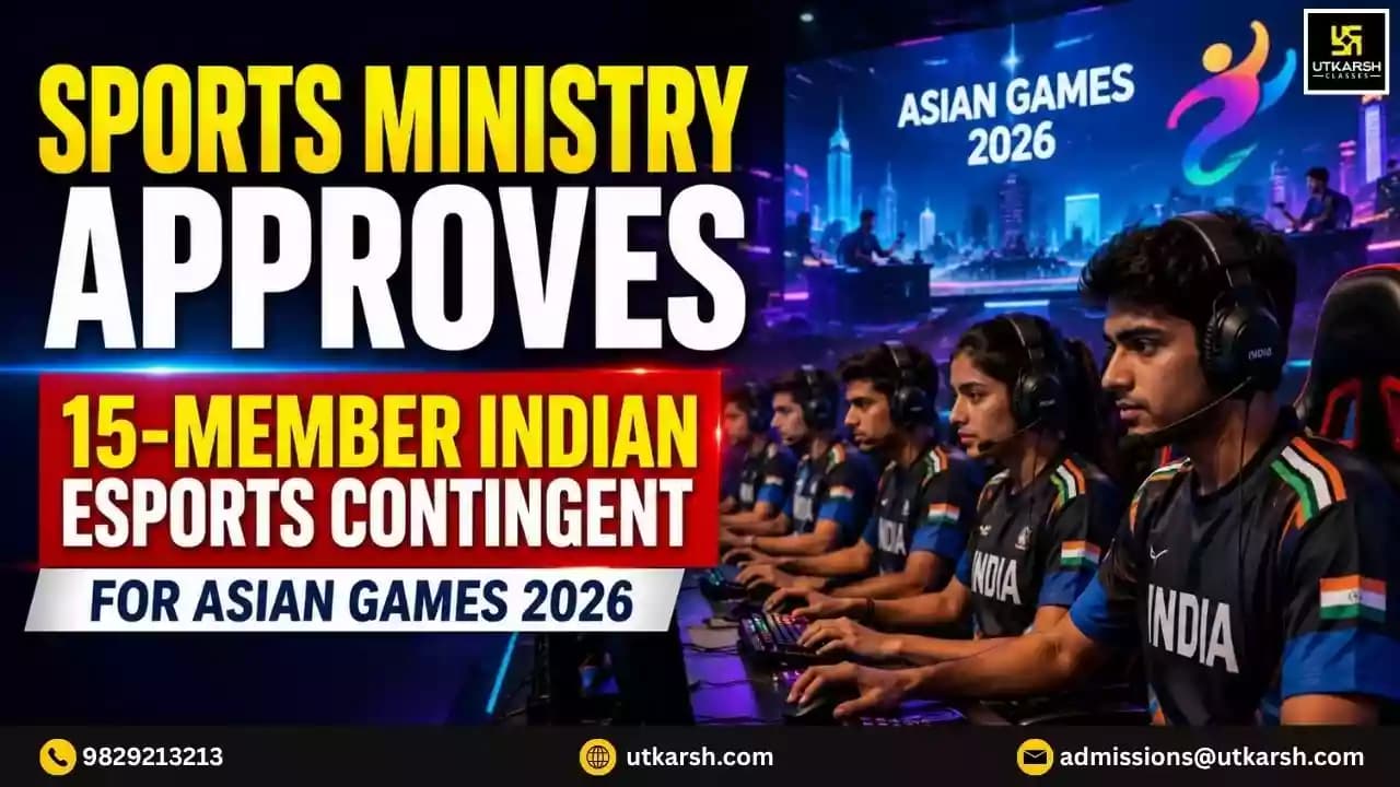Sports Ministry Approves 15-Member Indian Esports Contingent for Asian Games 2026