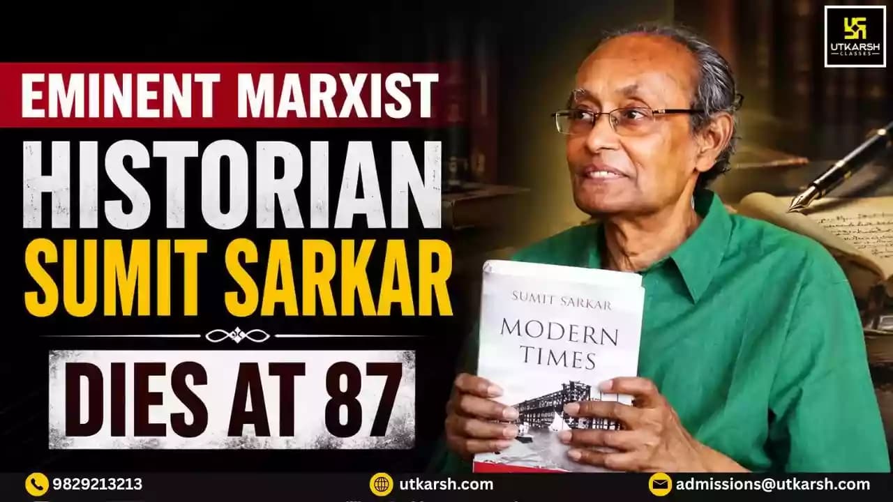 Eminent Marxist Historian Sumit Sarkar Dies at 87