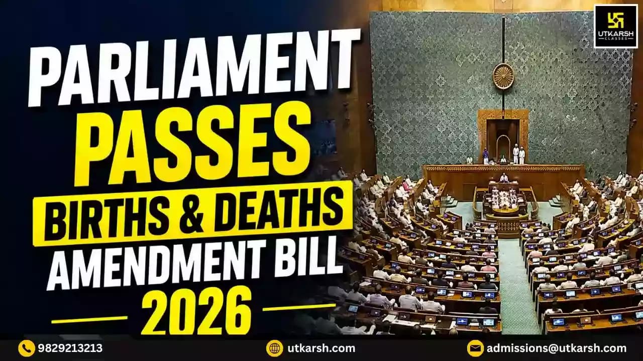 Parliament Passes Registration of Births and Deaths (Amendment) Bill, 2026