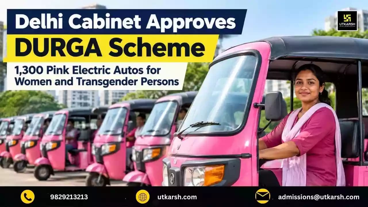 Delhi Cabinet Approves DURGA Scheme: 1,300 Pink Electric Autos for Women and Transgender Persons