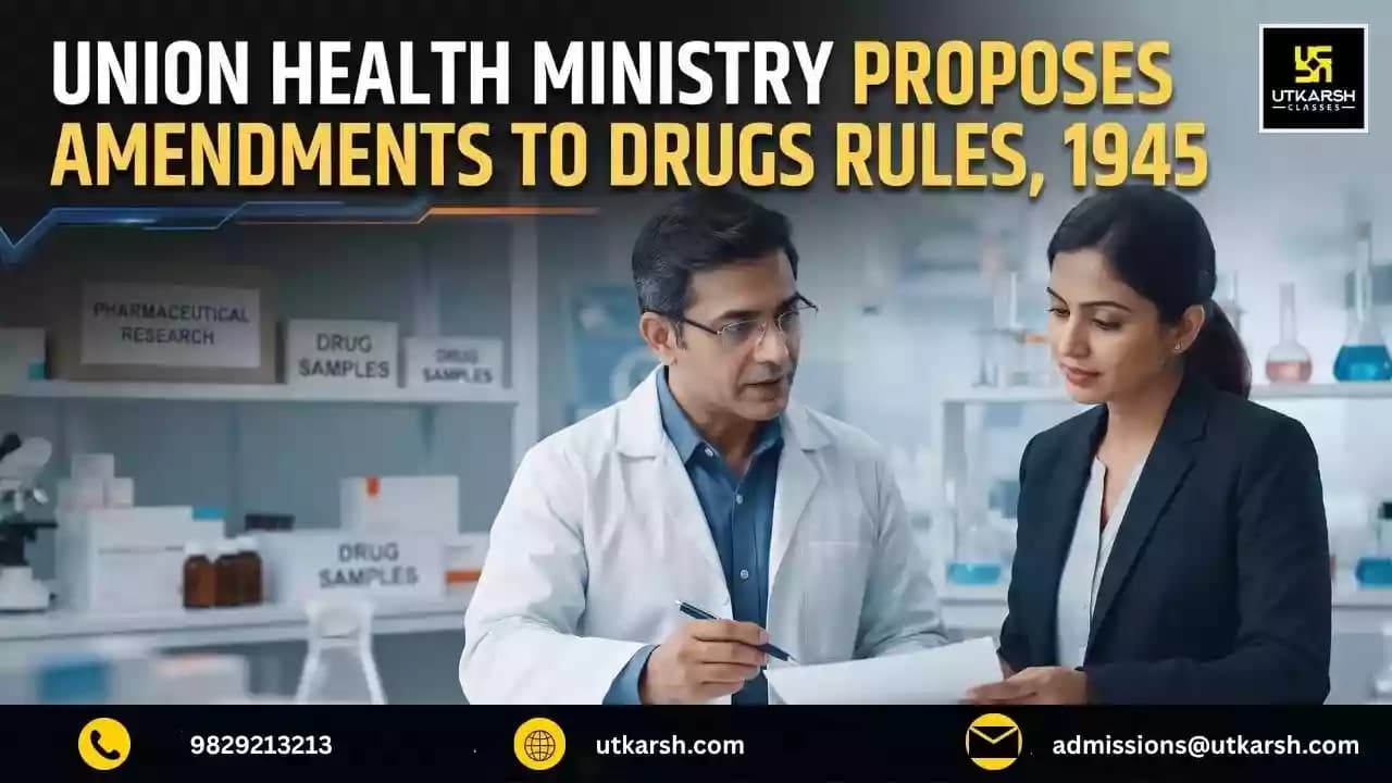 Union Health Ministry Proposes Amendments to Drugs Rules, 1945