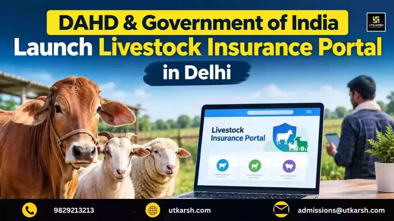 Government of India Launch Livestock Insurance Portal in New Delhi