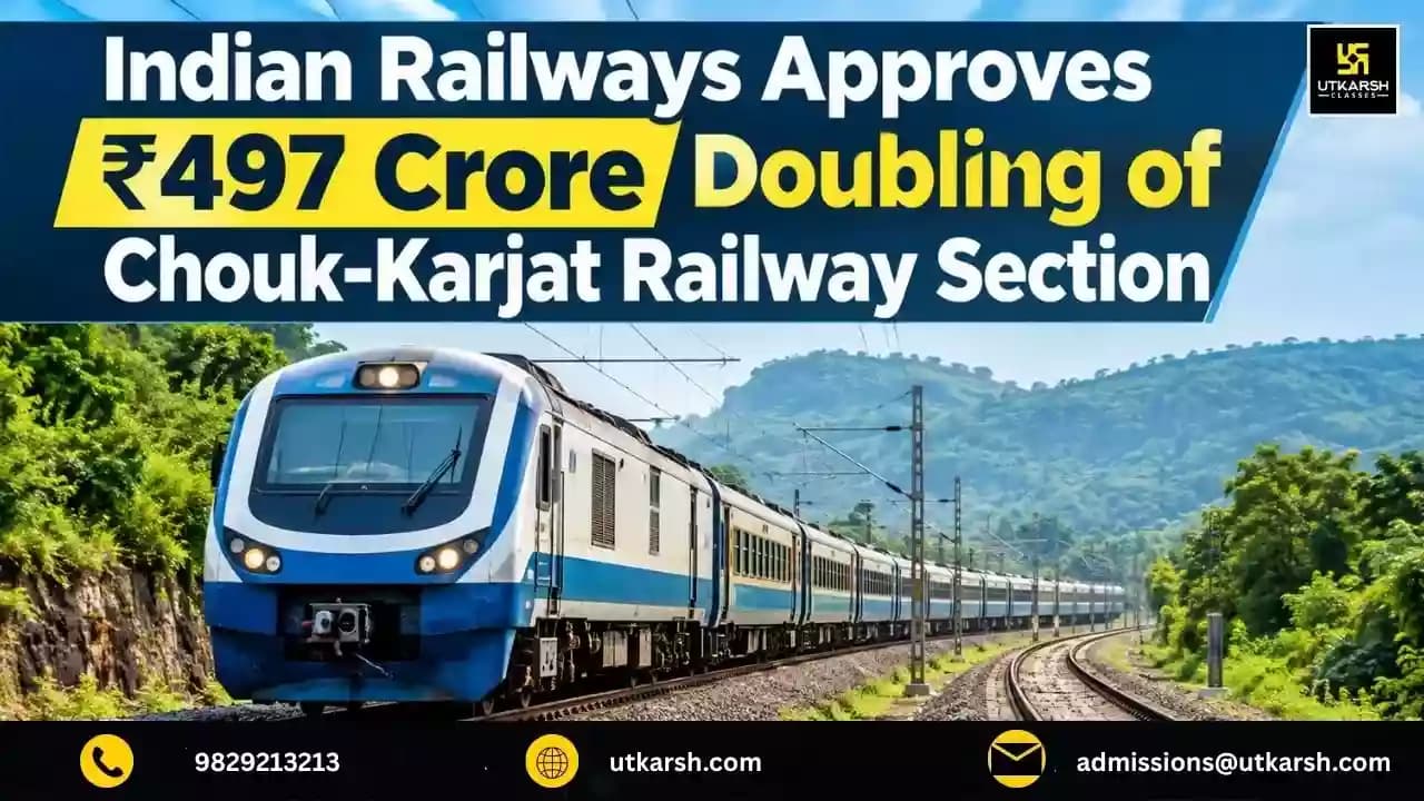 Indian Railways Approves ₹497 Crore Doubling of Chouk-Karjat Railway Section in Maharashtra