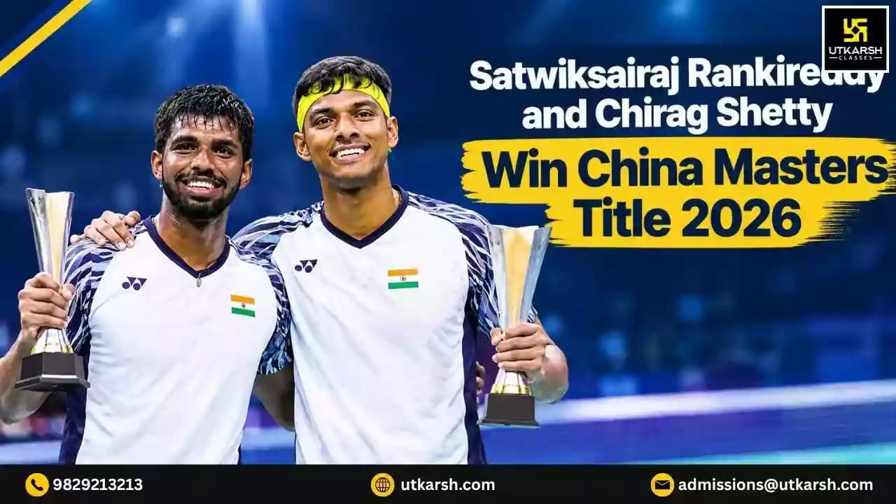 Satwiksairaj Rankireddy and Chirag Shetty Win China Masters Title 2026