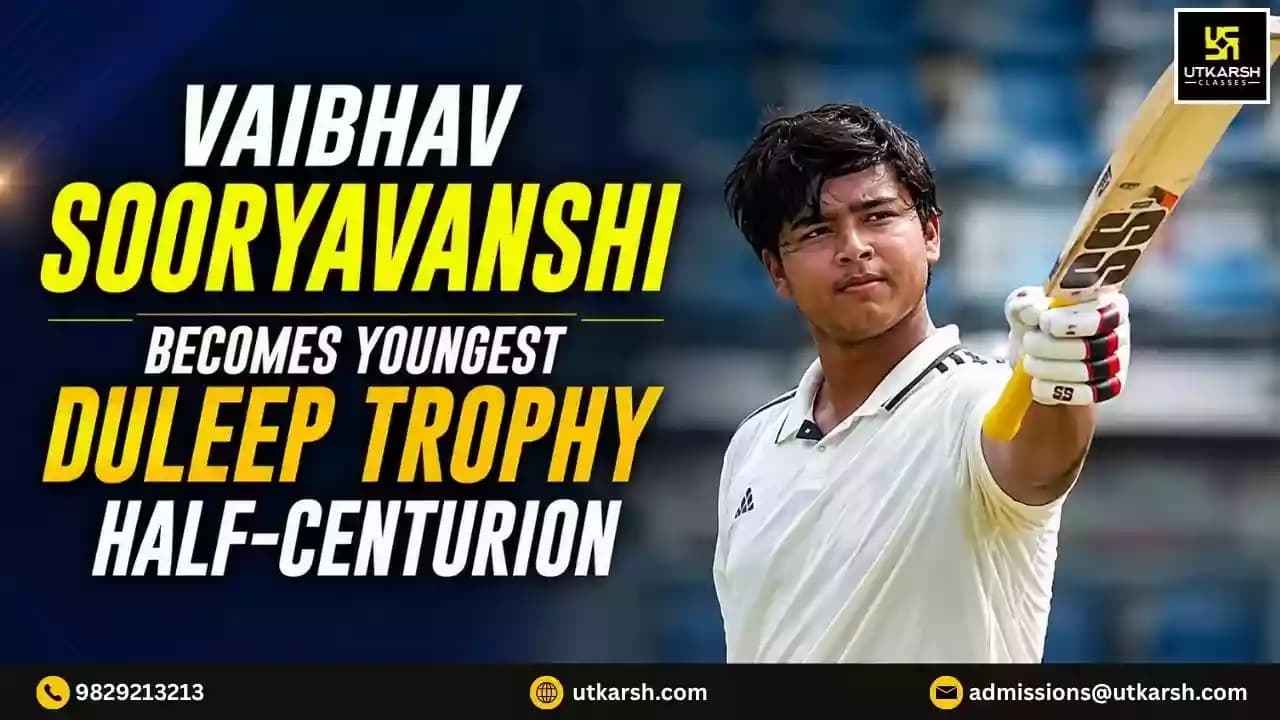 Vaibhav Sooryavanshi Becomes Youngest Duleep Trophy Half-Centurion