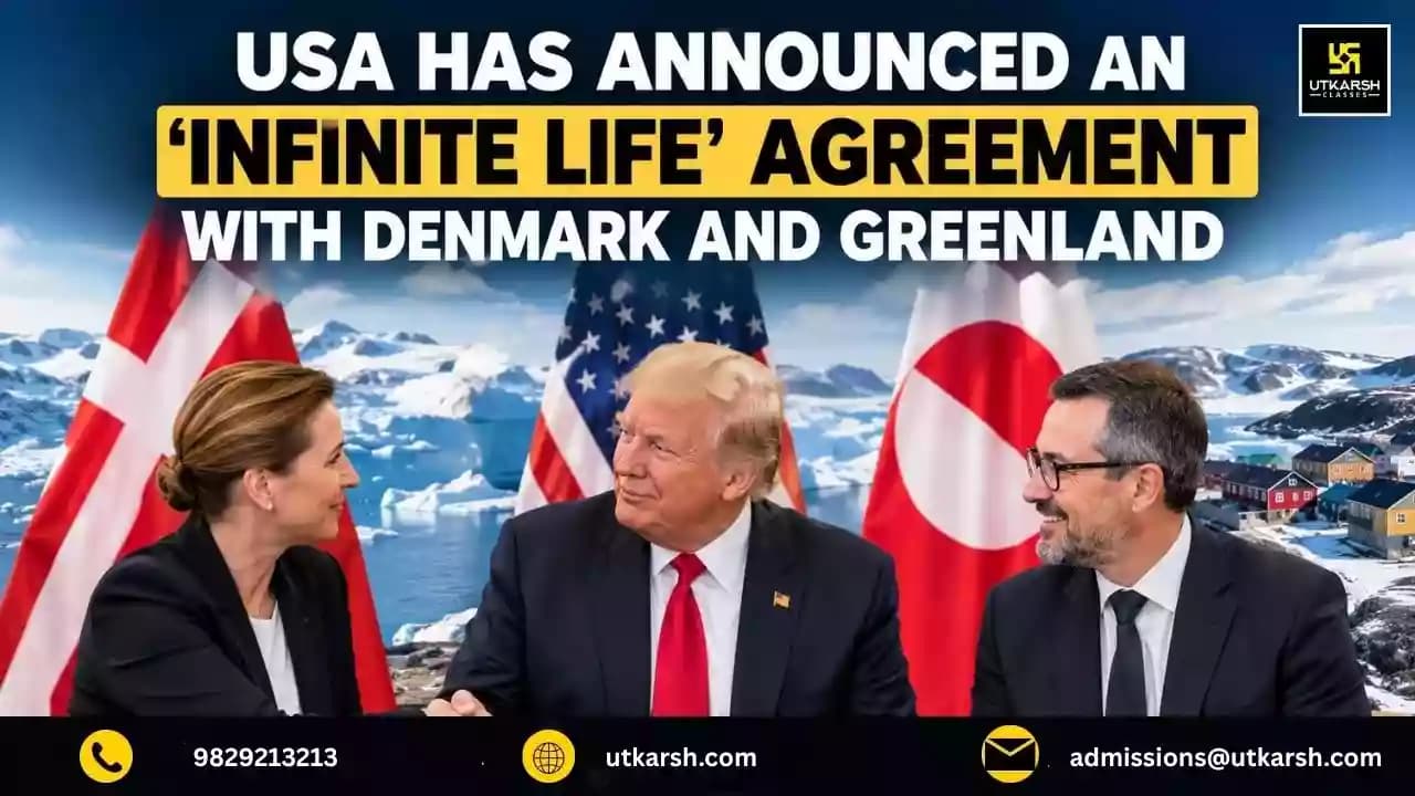 USA has announced an 'Infinite Life' agreement with Denmark and Greenland