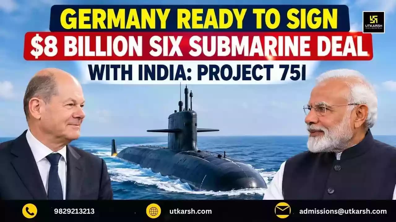 Germany Ready to Sign $8 Billion Submarine Deal with India: Project 75I