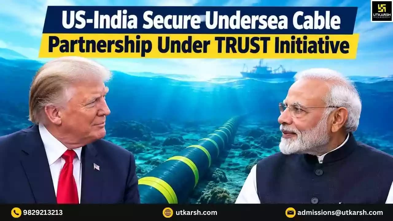 US-India Secure Undersea Cable Partnership in TRUST Initiative