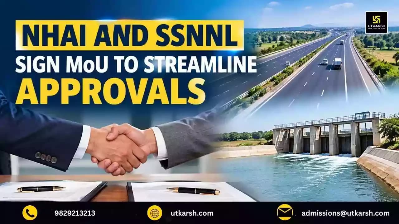 NHAI and SSNNL Sign MoU to Streamline Approvals for National Highway and Irrigation Infrastructure Projects in Gujarat