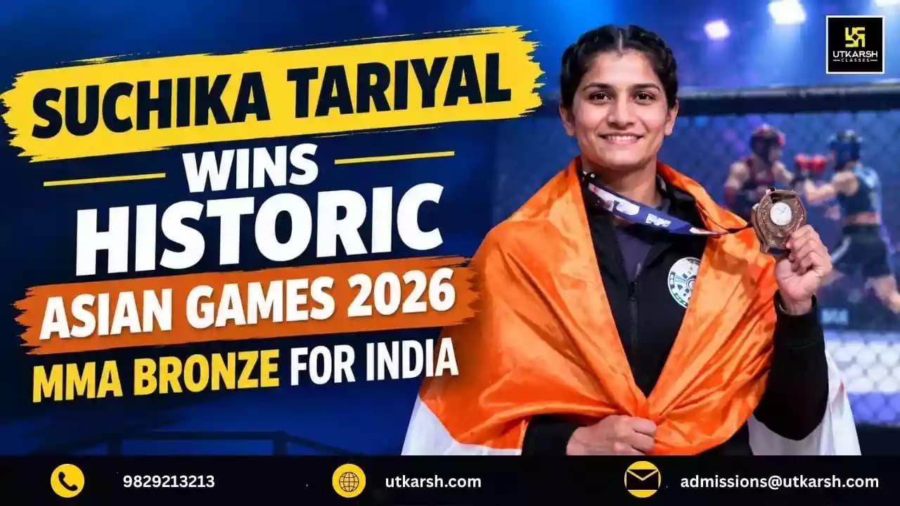 Suchika Tariyal Wins Historic Asian Games 2026 MMA Bronze for India