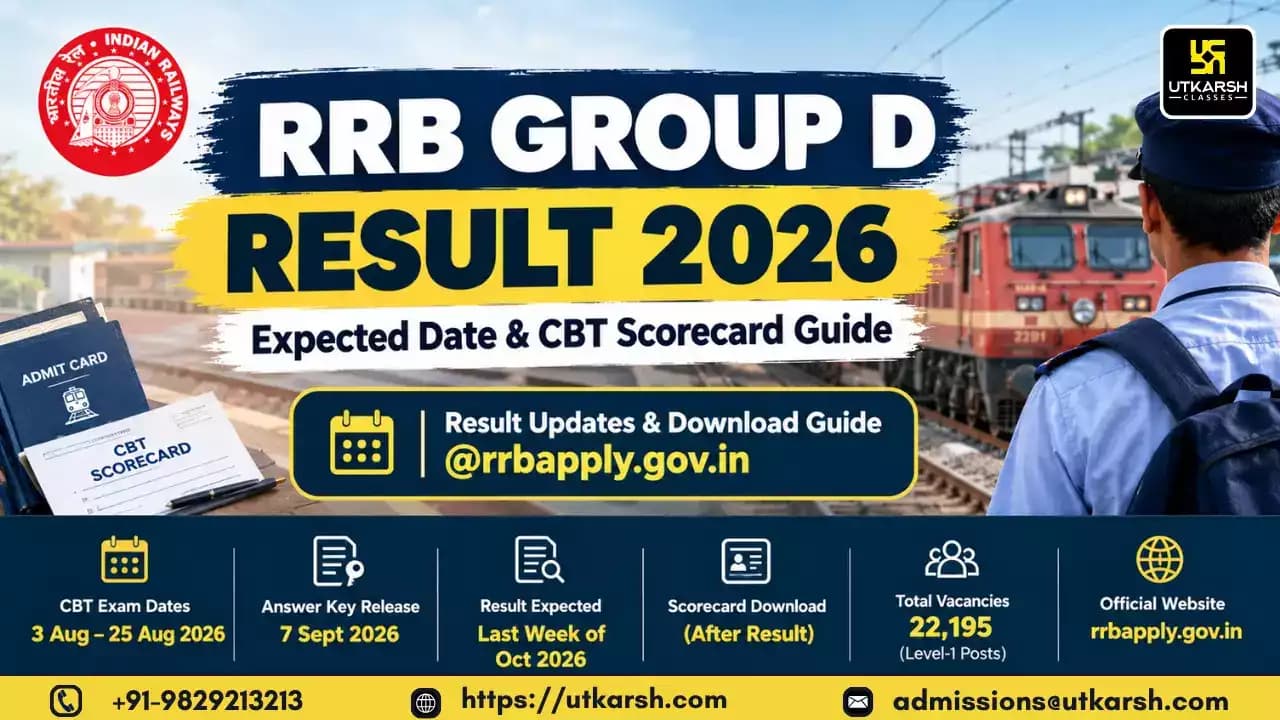 RRB Group D Result 2026: Expected Date & CBT Scorecard Guide
