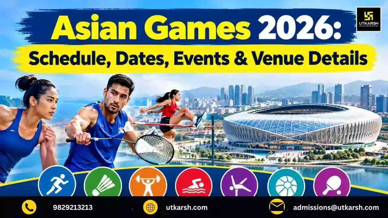 Asian Games 2026: Complete List of Schedule, Dates, Events, and Venue Details