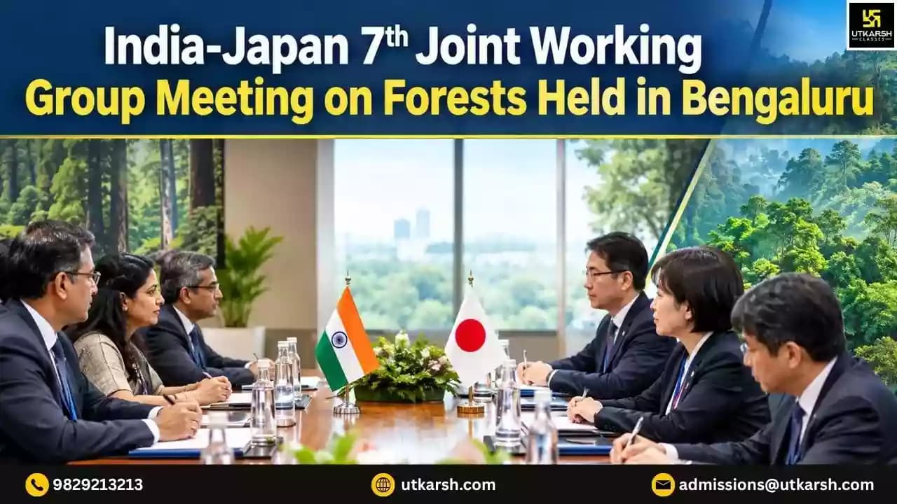 India-Japan 7th Joint Working Group Meeting on Forests Held in Bengaluru