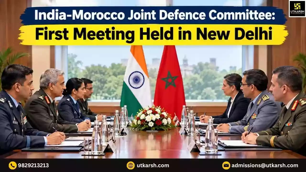 India-Morocco Joint Defence Committee: First Meeting Held in New Delhi