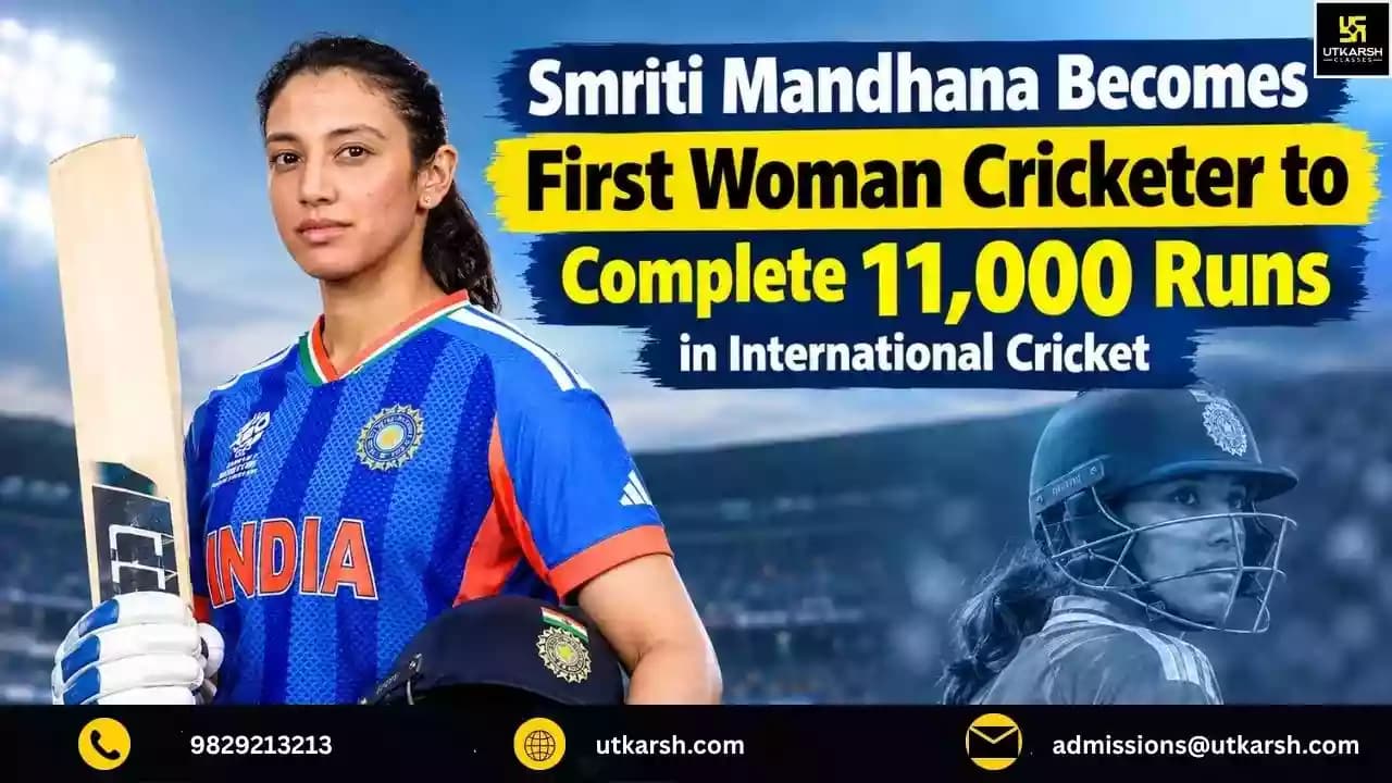 Smriti Mandhana Becomes First Woman Cricketer to Complete 11,000 Runs in International Cricket