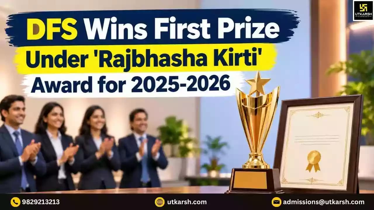 DFS Wins First Prize Under 'Rajbhasha Kirti' Award for 2025-2026