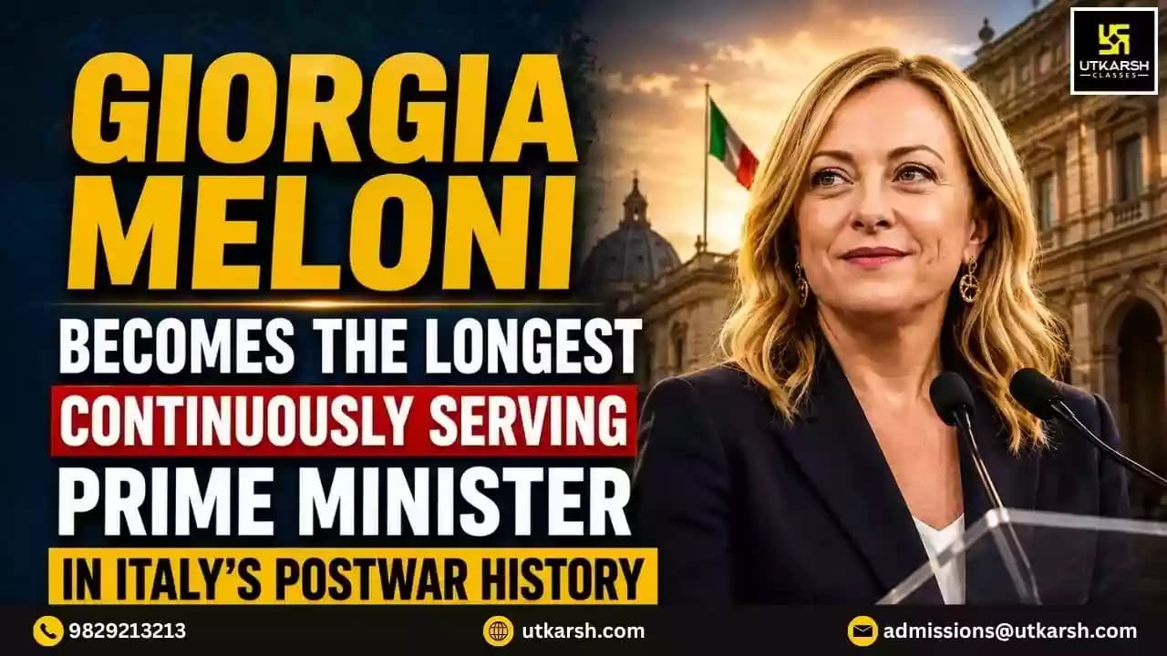 Giorgia Meloni Becomes the Longest Continuously Serving Prime Minister in Italy's Postwar History