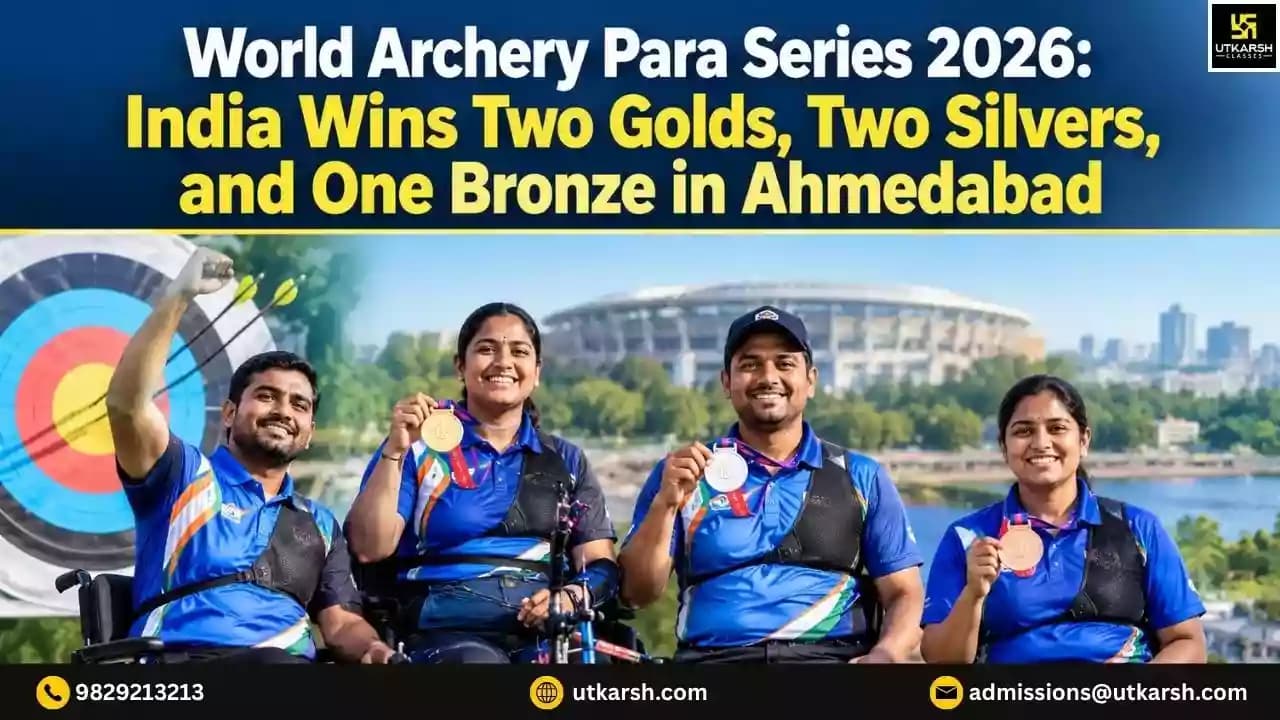 World Archery Para Series 2026: India Wins Two Golds, Two Silvers, and One Bronze in Ahmedabad