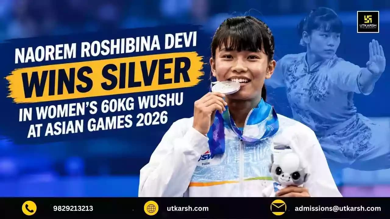 Naorem Roshibina Devi Wins Silver in Women's 60kg Wushu at Asian Games 2026
