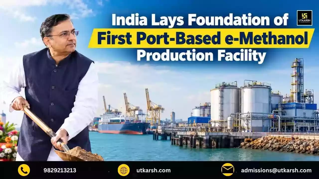 India Lays Foundation of Its First Port-Based e-Methanol Production Facility at Kandla