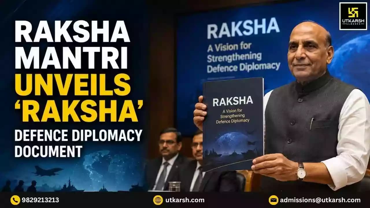 Raksha Mantri Unveils 'RAKSHA' Defence Diplomacy Document