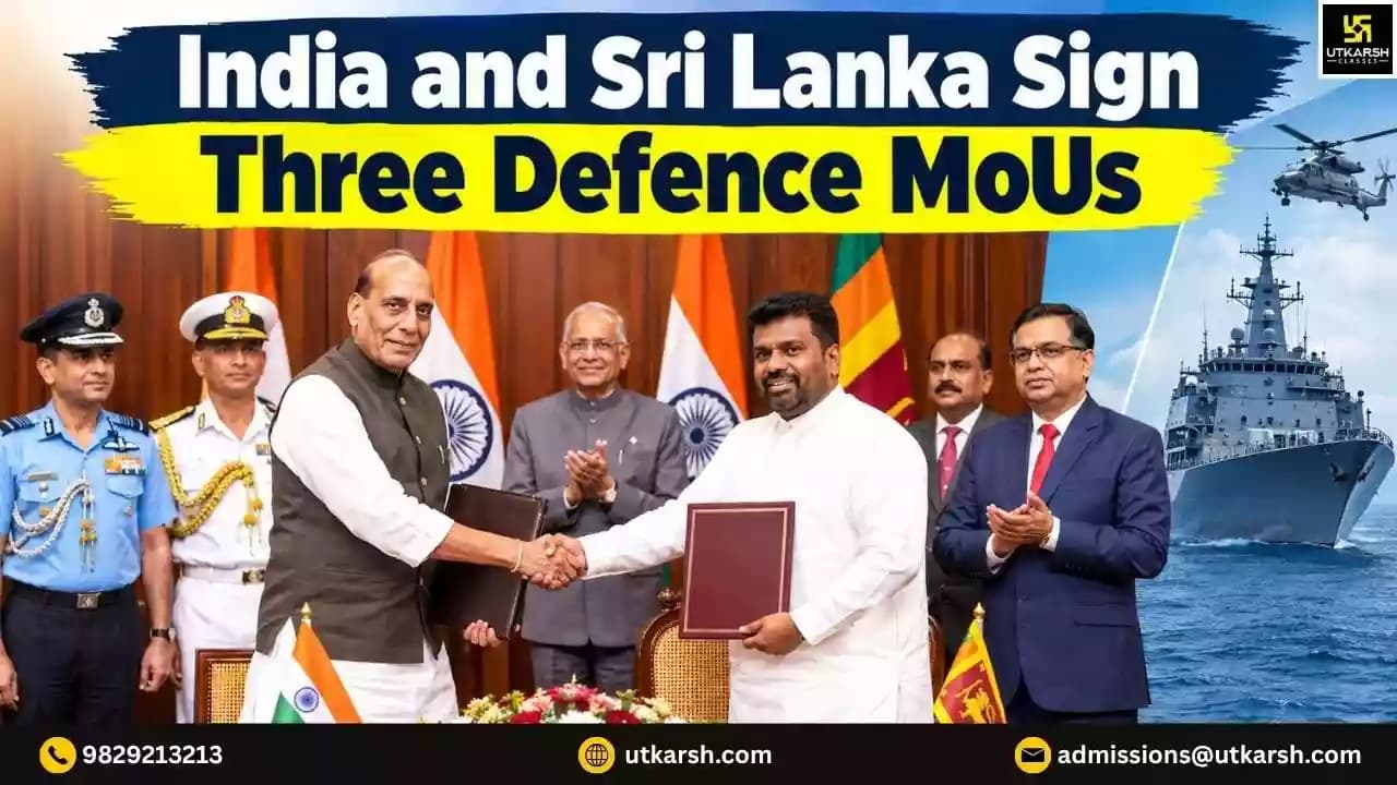 India and Sri Lanka Sign Three Defence MoUs in Colombo