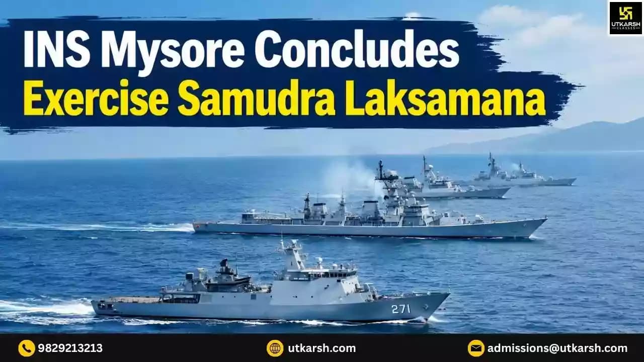 INS Mysore Concludes Participation in the 4th Edition of Exercise Samudra Laksamana in Malaysia