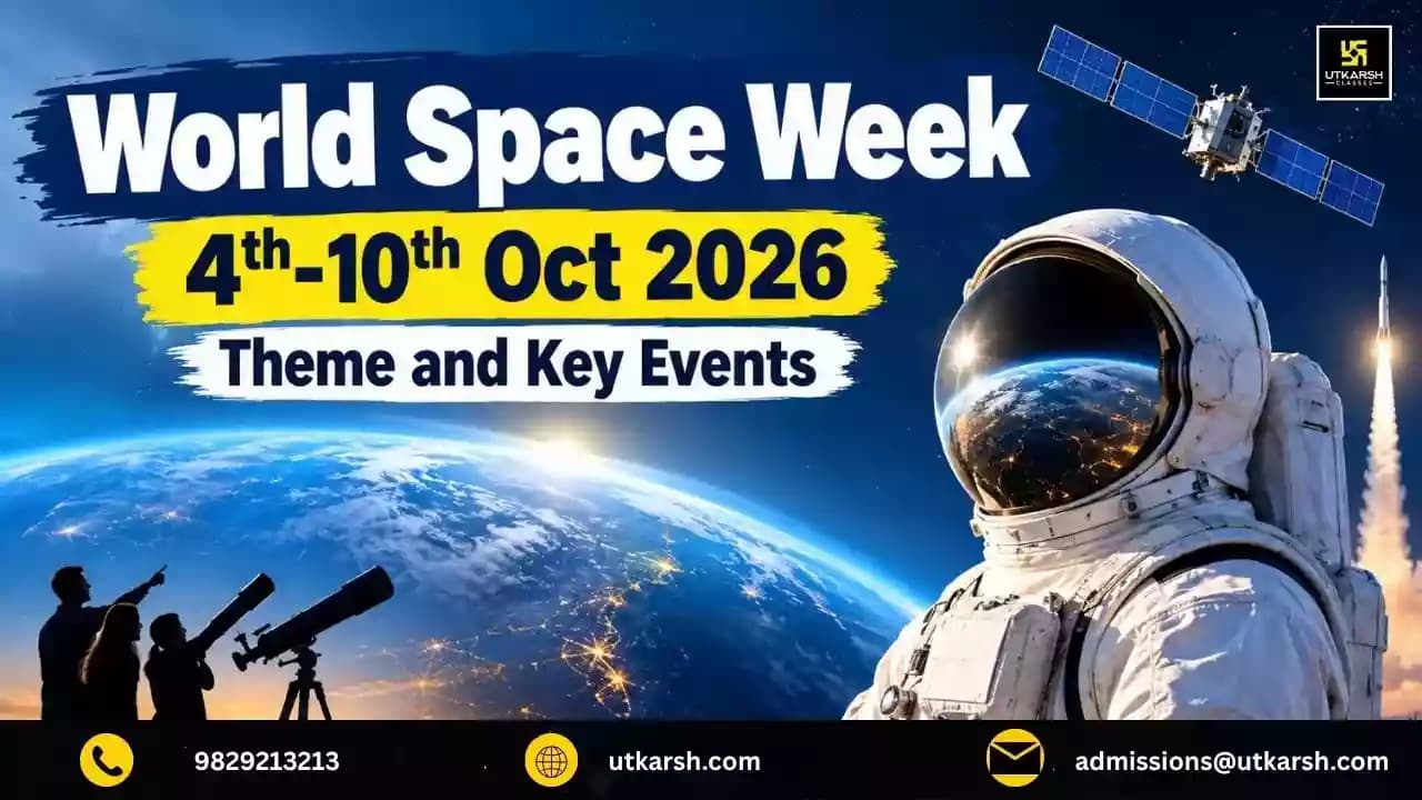 World Space Week 4th-10th Oct 2026: Theme and Key Events