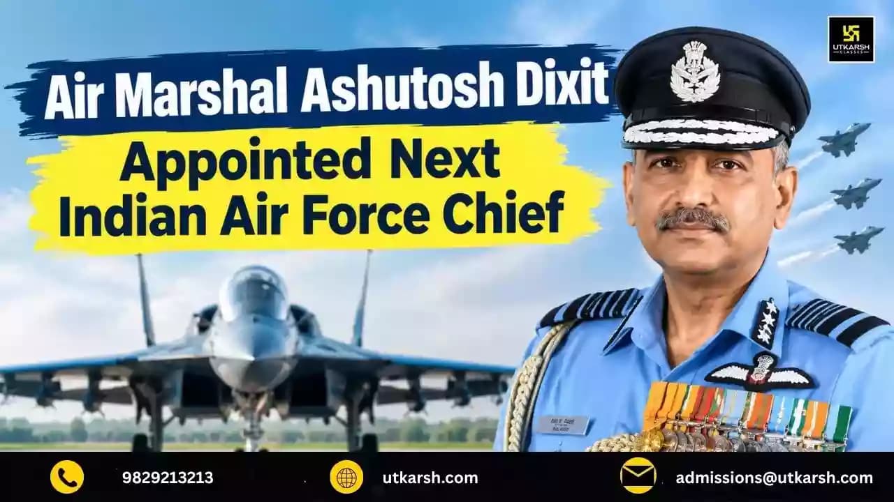 Air Marshal Ashutosh Dixit Appointed Next Indian Air Force Chief