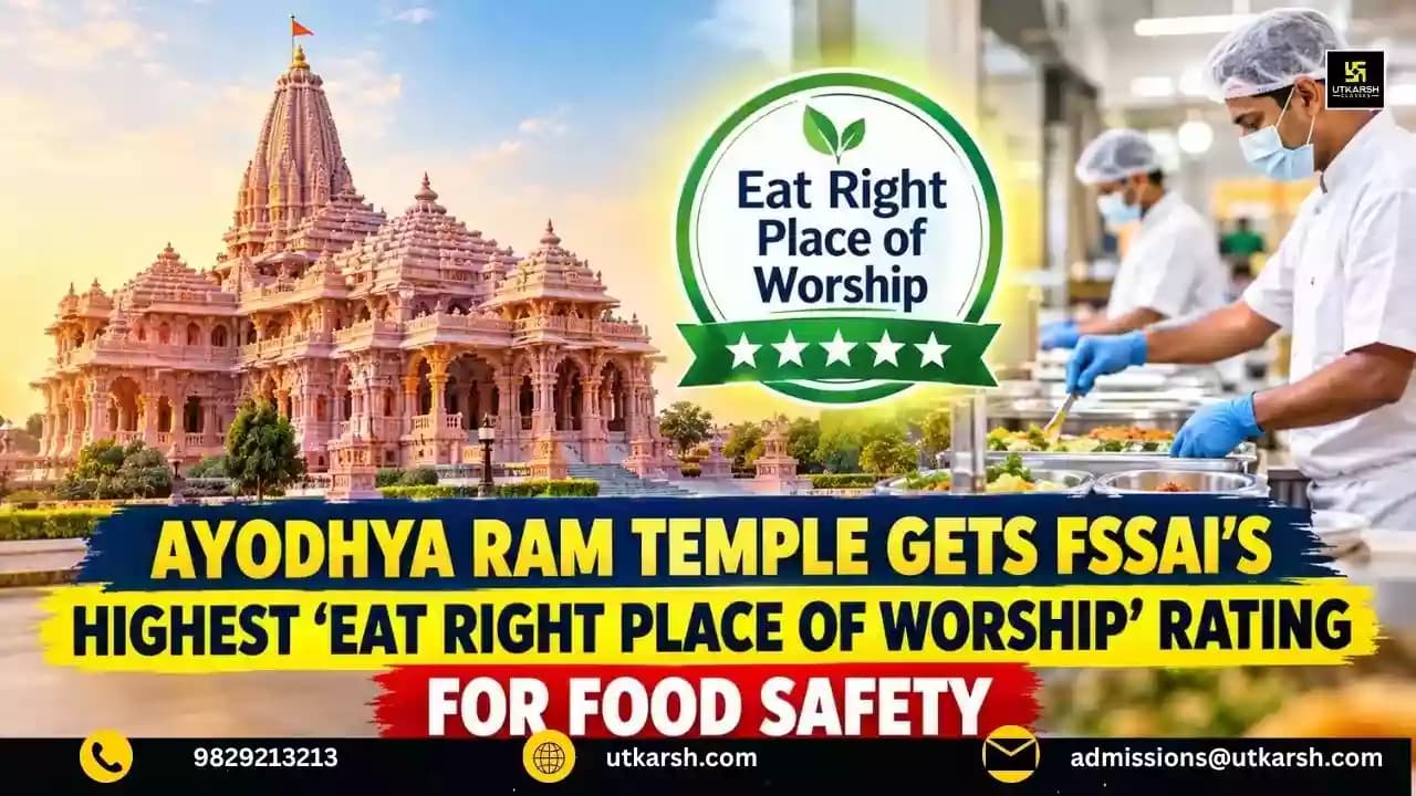 Ayodhya Ram Temple Gets FSSAI’s Highest ‘Eat Right Place of Worship’ Rating for Food Safety