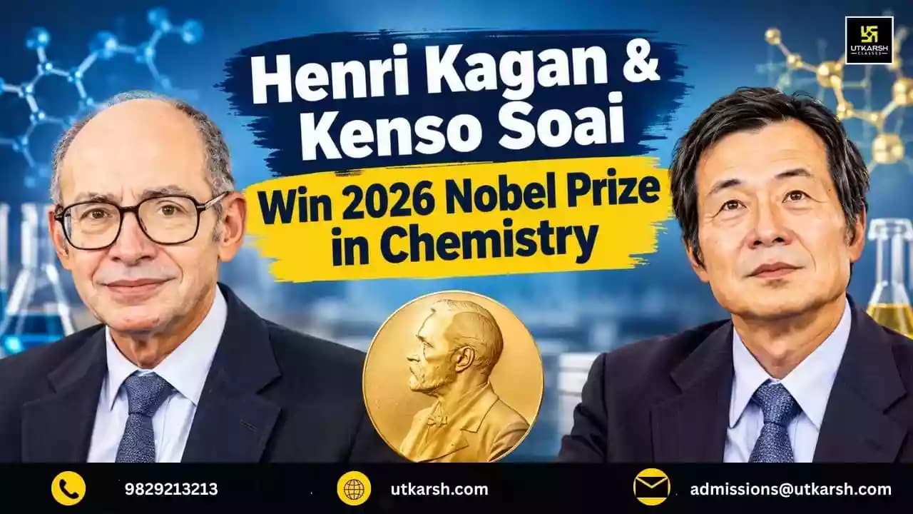 Scientists Henri Kagan and Kenso Soai won the 2026 Nobel Prize in Chemistry