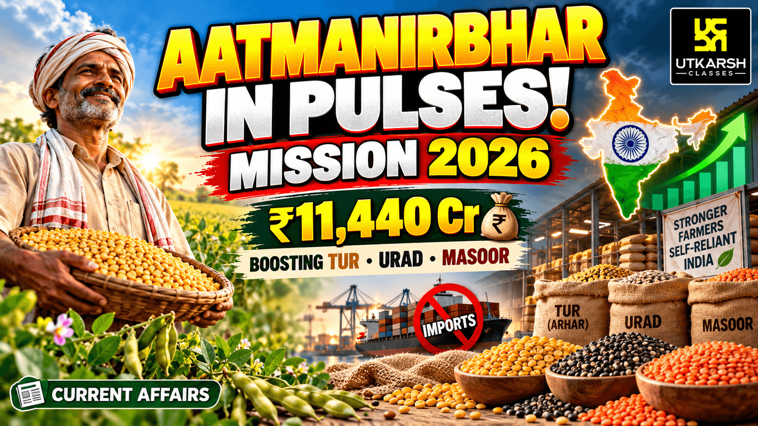 Mission for Aatmanirbharta in Pulses 2026