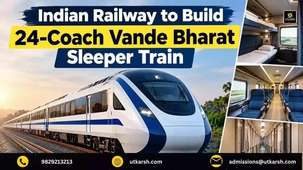 Indian Railway to Build 24-Coach Vande Bharat Sleeper Train: Features, Facilities & Launch Date