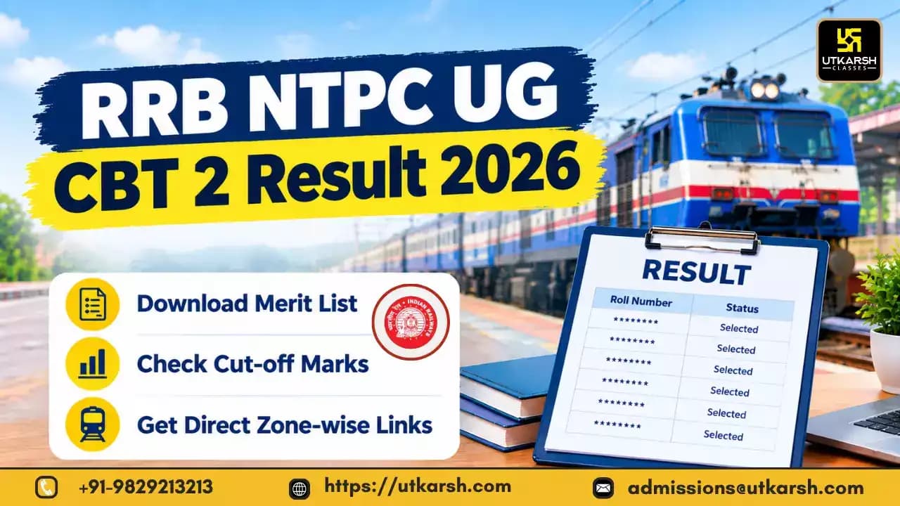 RRB NTPC UG CBT 2 Result 2026 Soon: Download Merit List, Cut-off Marks