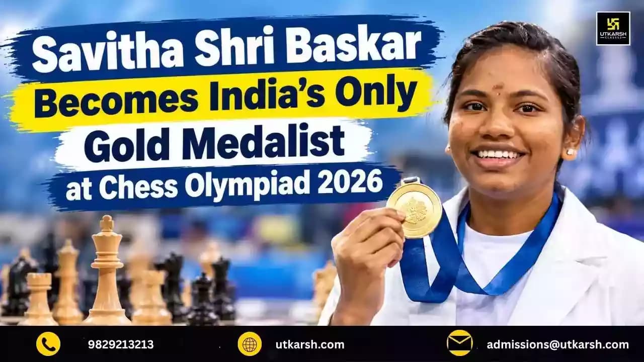 Savitha Shri Baskar Becomes India's Only Gold Medalist at Chess Olympiad 2026