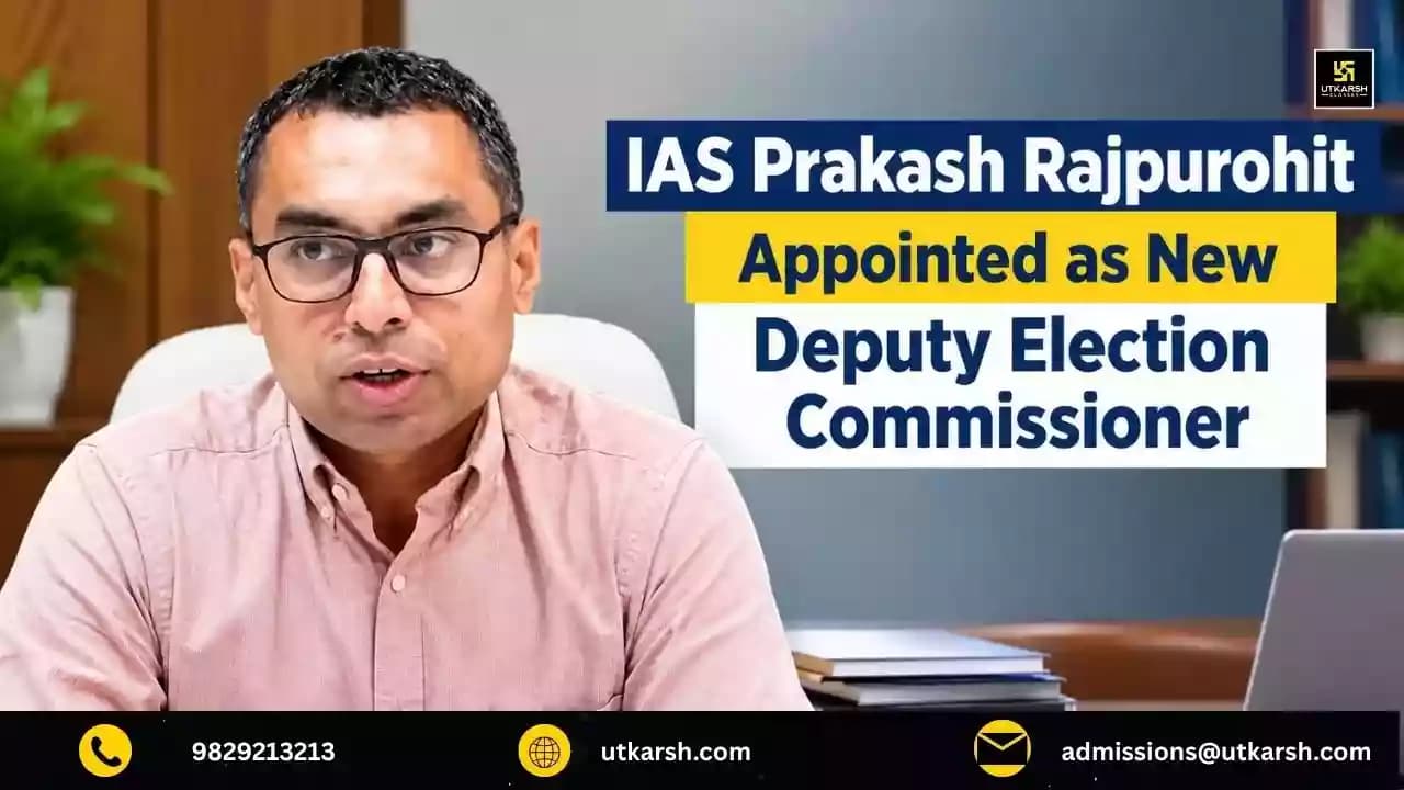 IAS Prakash Rajpurohit Appointed as New Deputy Election Commissioner