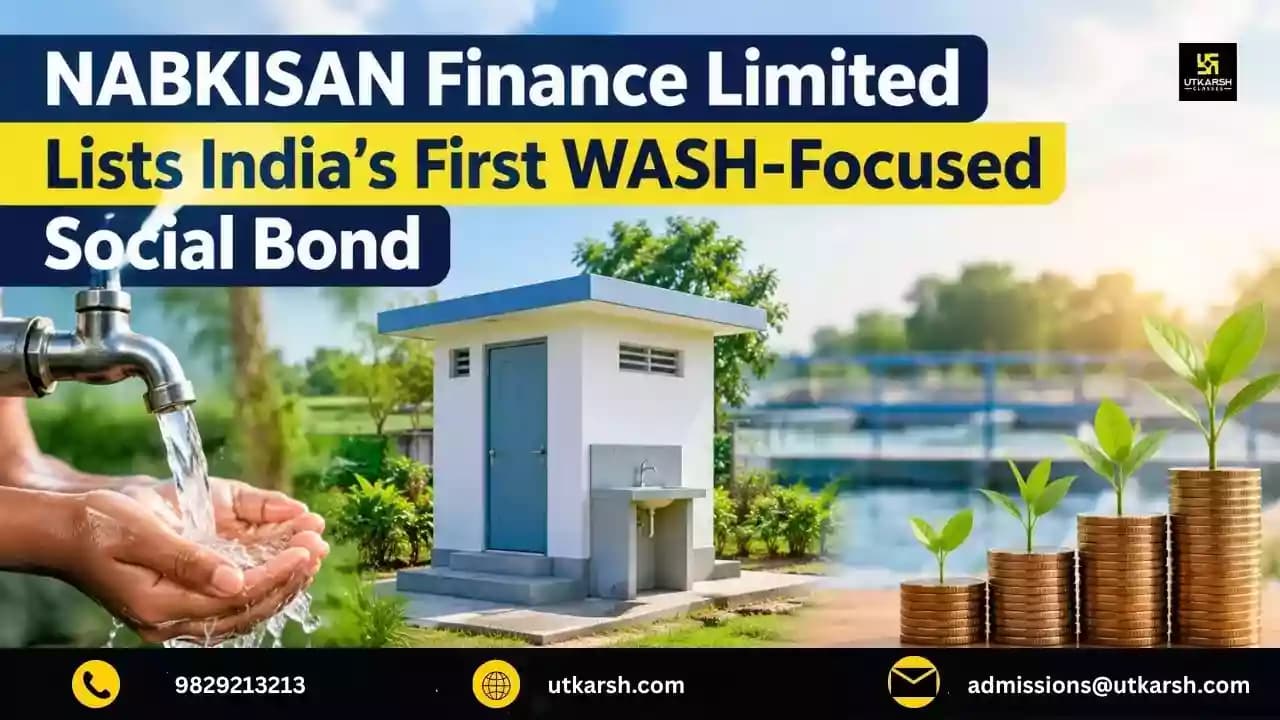NABKISAN Finance Limited Lists India's First WASH-Focused Social Bond