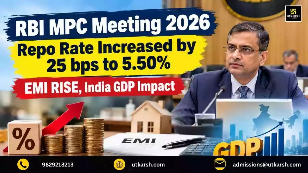 RBI Raises Repo Rate by 25 Basis Points to 5.50% After 3 Years