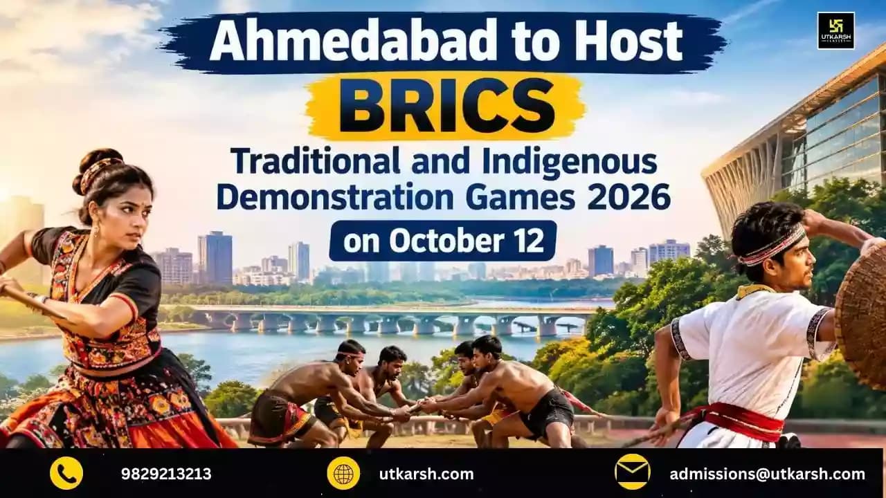Ahmedabad to Host BRICS Traditional and Indigenous Demonstration Games 2026 on October 12