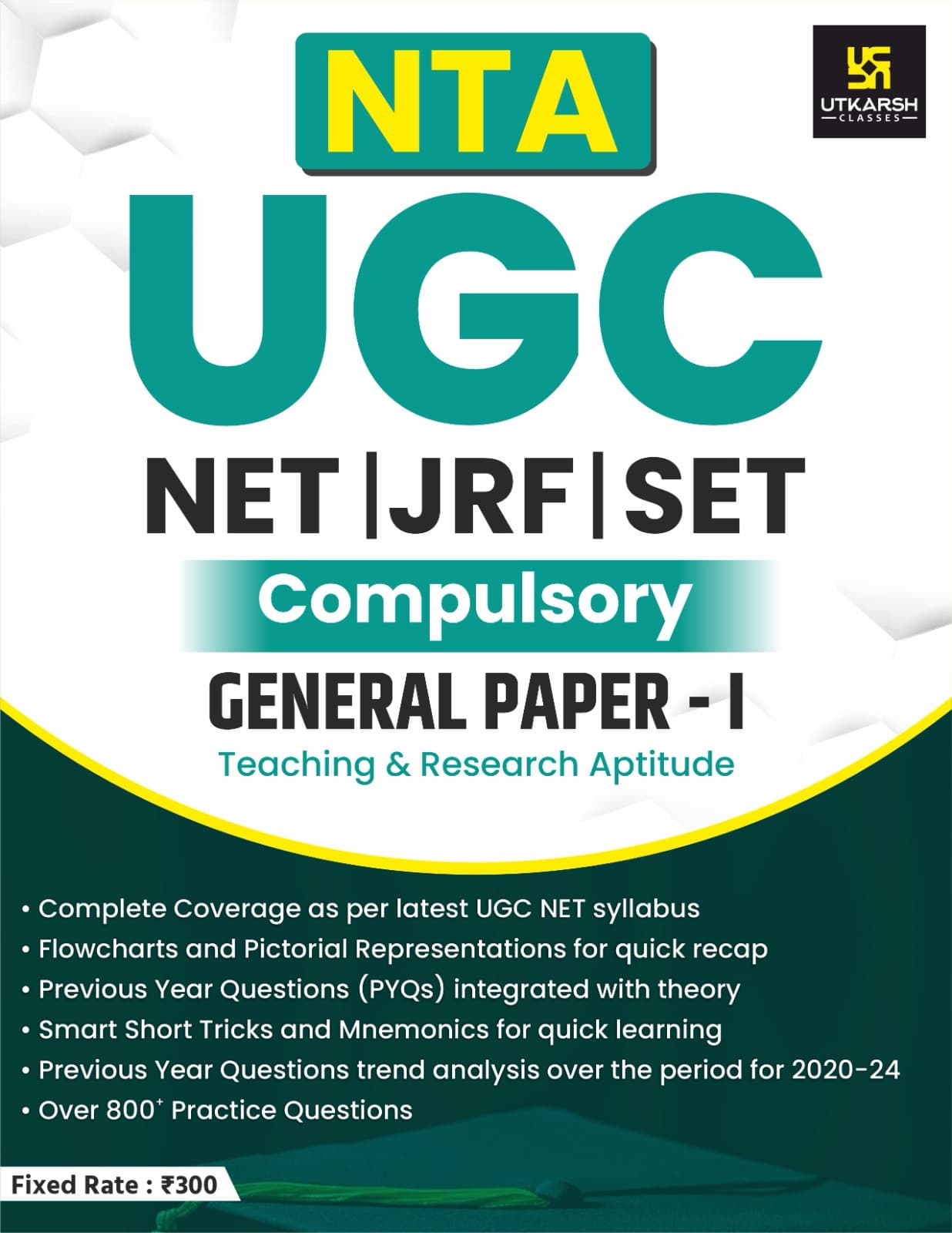 UGC-NET/JRF/SET Paper-I (Teaching & Research Aptitude) Book